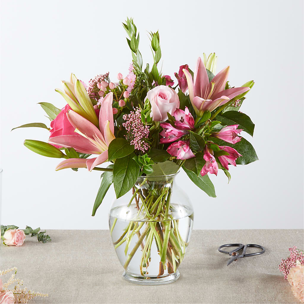 Pink Ribbon - A Florist Original –  Touch Of Roses, Visalia CA
