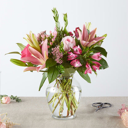 Pink Ribbon - A Florist Original –  Touch Of Roses, Visalia CA