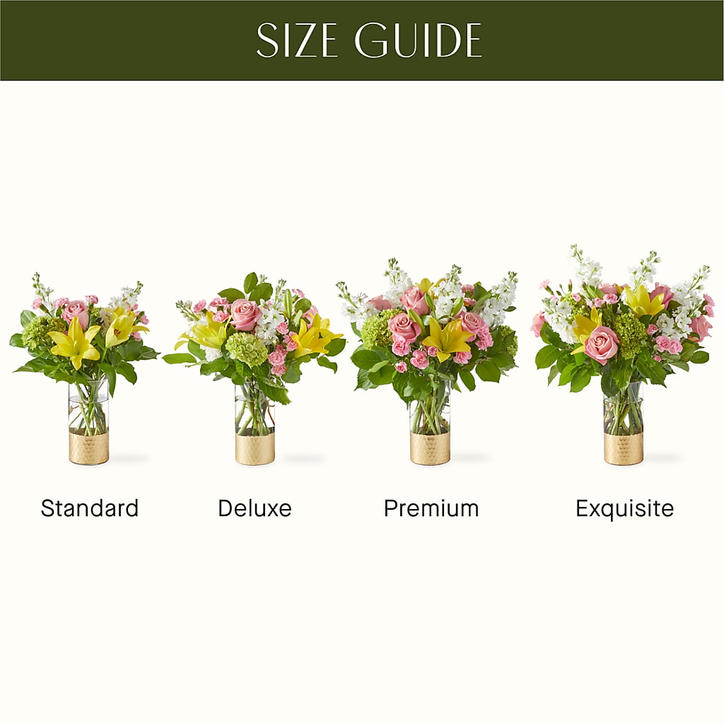 Garden Delight Bouquet –  Touch Of Roses, Visalia CA