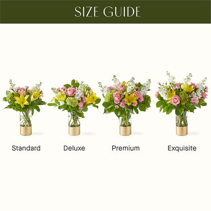 Garden Delight Bouquet –  Touch Of Roses, Visalia CA