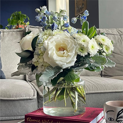 Clear Skies Bouquet –  Touch Of Roses, Visalia CA