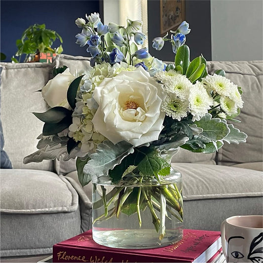Clear Skies Bouquet –  Touch Of Roses, Visalia CA