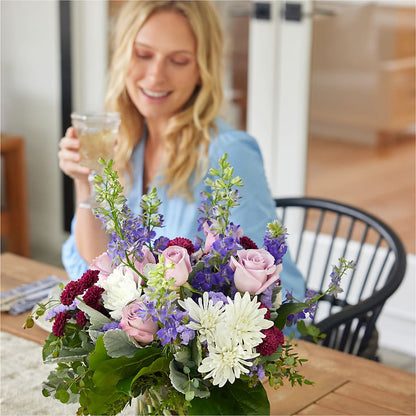 Violet Frost Bouquet –  Touch Of Roses, Visalia CA