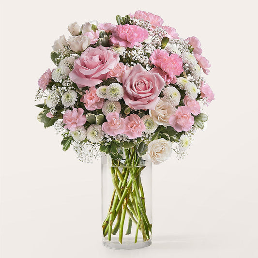 Vintage Glamour Bouquet –  Touch Of Roses, Visalia CA