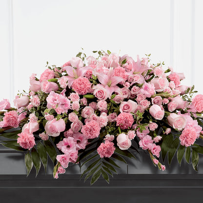 Garden of Comfort Casket Spray (Standard) –  Touch Of Roses INC, Visalia CA