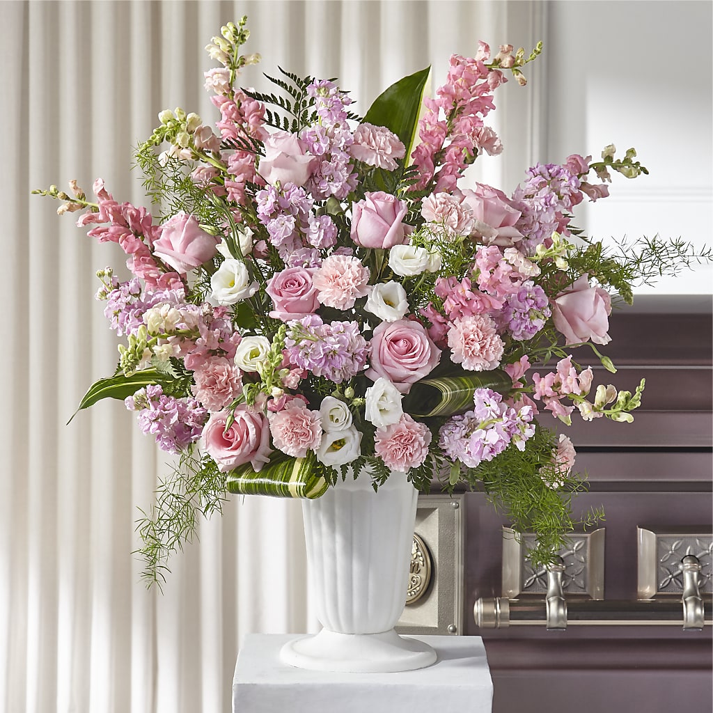 Divine Comfort Arrangement –  Touch Of Roses, Visalia CA