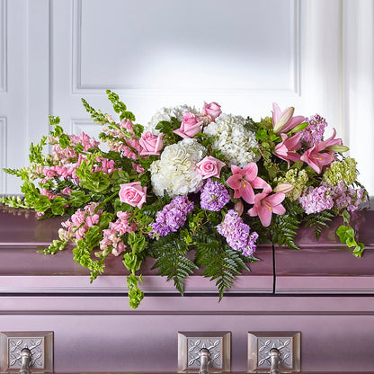 Life's Gratitude Casket Spray –  Touch Of Roses INC, Visalia CA