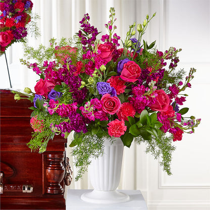 Eternal Day Arrangement –  Touch Of Roses, Visalia CA