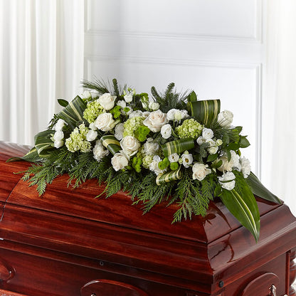 Hopeful Gesture Casket Spray –  Touch Of Roses INC, Visalia CA