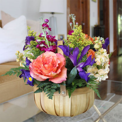 Garden of Life Basket –  Touch Of Roses, Visalia CA