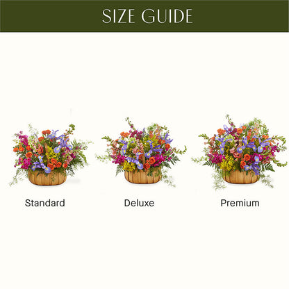 Garden of Life Basket –  Touch Of Roses, Visalia CA