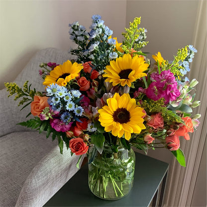 Rays of Life Bouquet –  Touch Of Roses, Visalia CA
