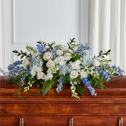 Timeless Essence Casket Spray –  Touch Of Roses INC, Visalia CA