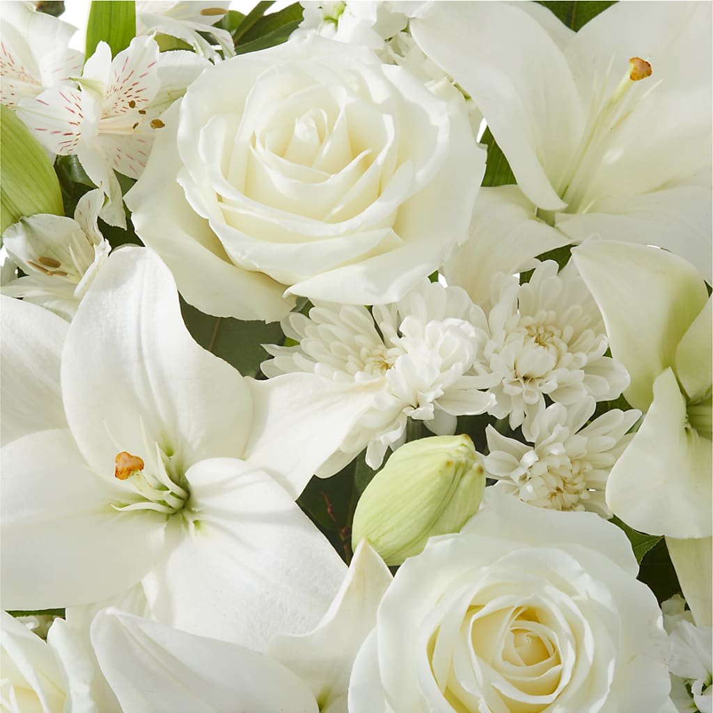 Peaceful Reflections Arrangement –  Touch Of Roses, Visalia CA