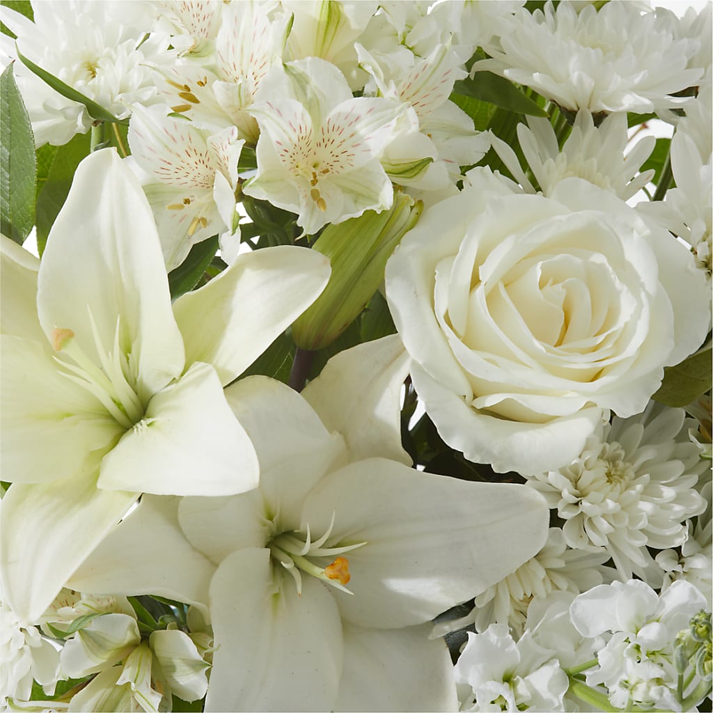 Peaceful Reflections Arrangement –  Touch Of Roses, Visalia CA