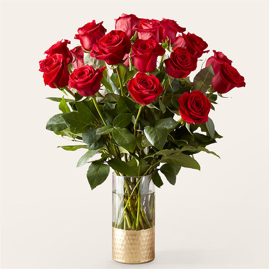 Classic Love Red Rose Bouquet –  Touch Of Roses, Visalia CA