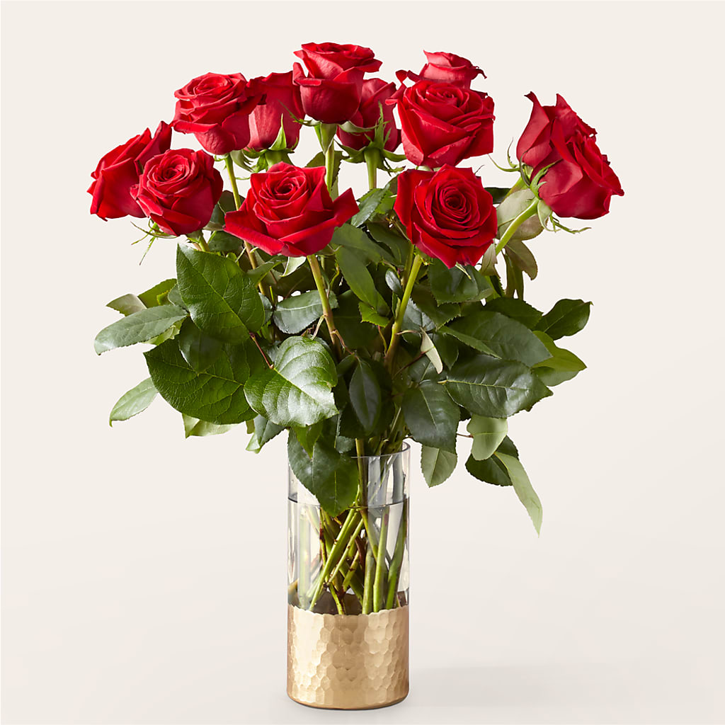 Classic Love Red Rose Bouquet –  Touch Of Roses, Visalia CA