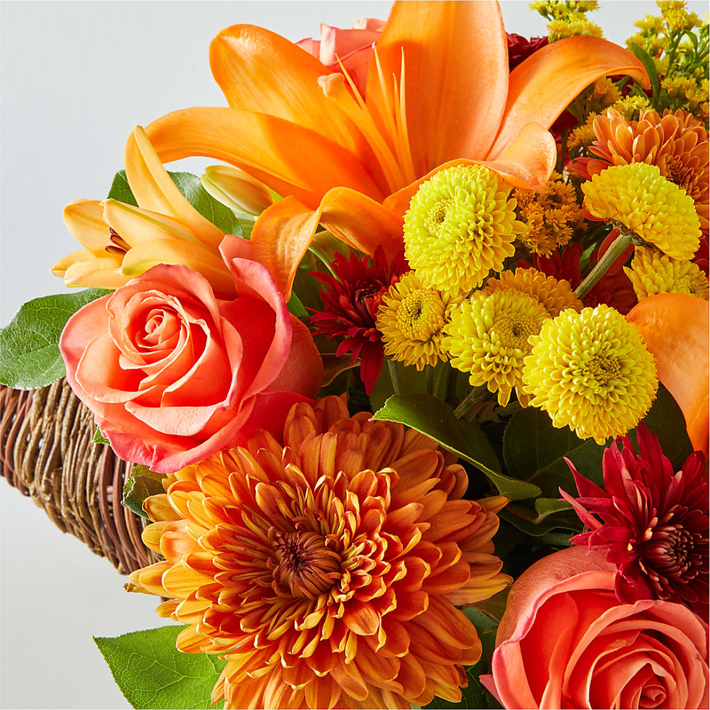 Bouquet of Blessings Cornucopia –  Touch Of Roses, Visalia CA