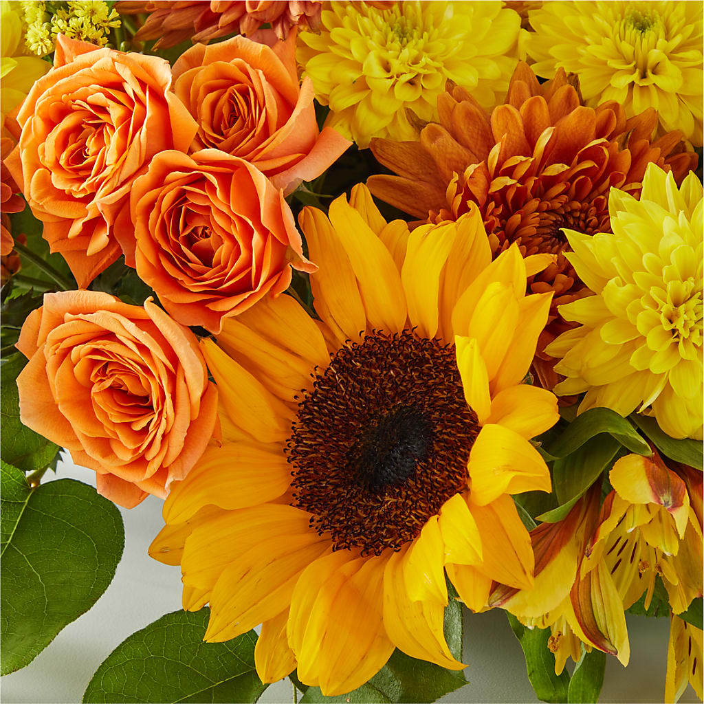 Autumn Harmony Centerpiece –  Touch Of Roses, Visalia CA