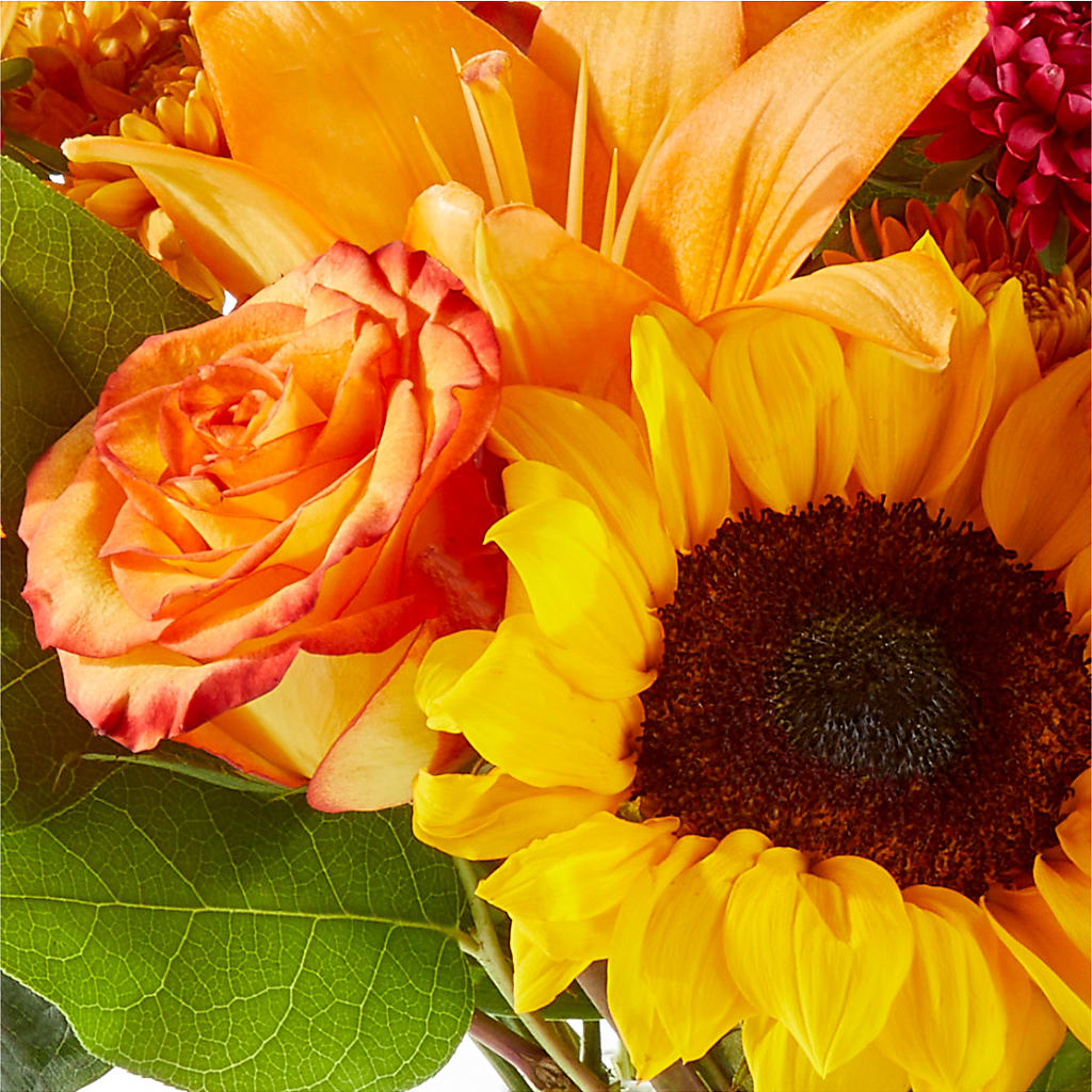 Fall Day Bouquet –  Touch Of Roses, Visalia CA