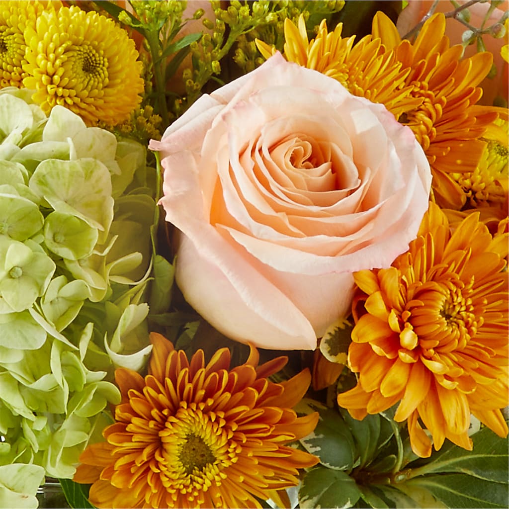 Fall Foliage Bouquet –  Touch Of Roses, Visalia CA