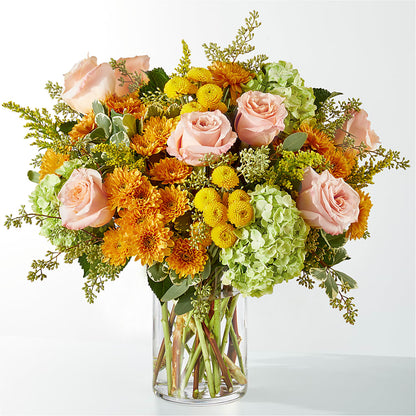 Fall Foliage Bouquet –  Touch Of Roses, Visalia CA