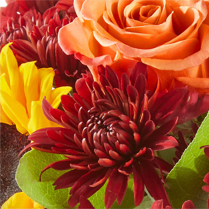 September Sunset Bouquet –  Touch Of Roses, Visalia CA
