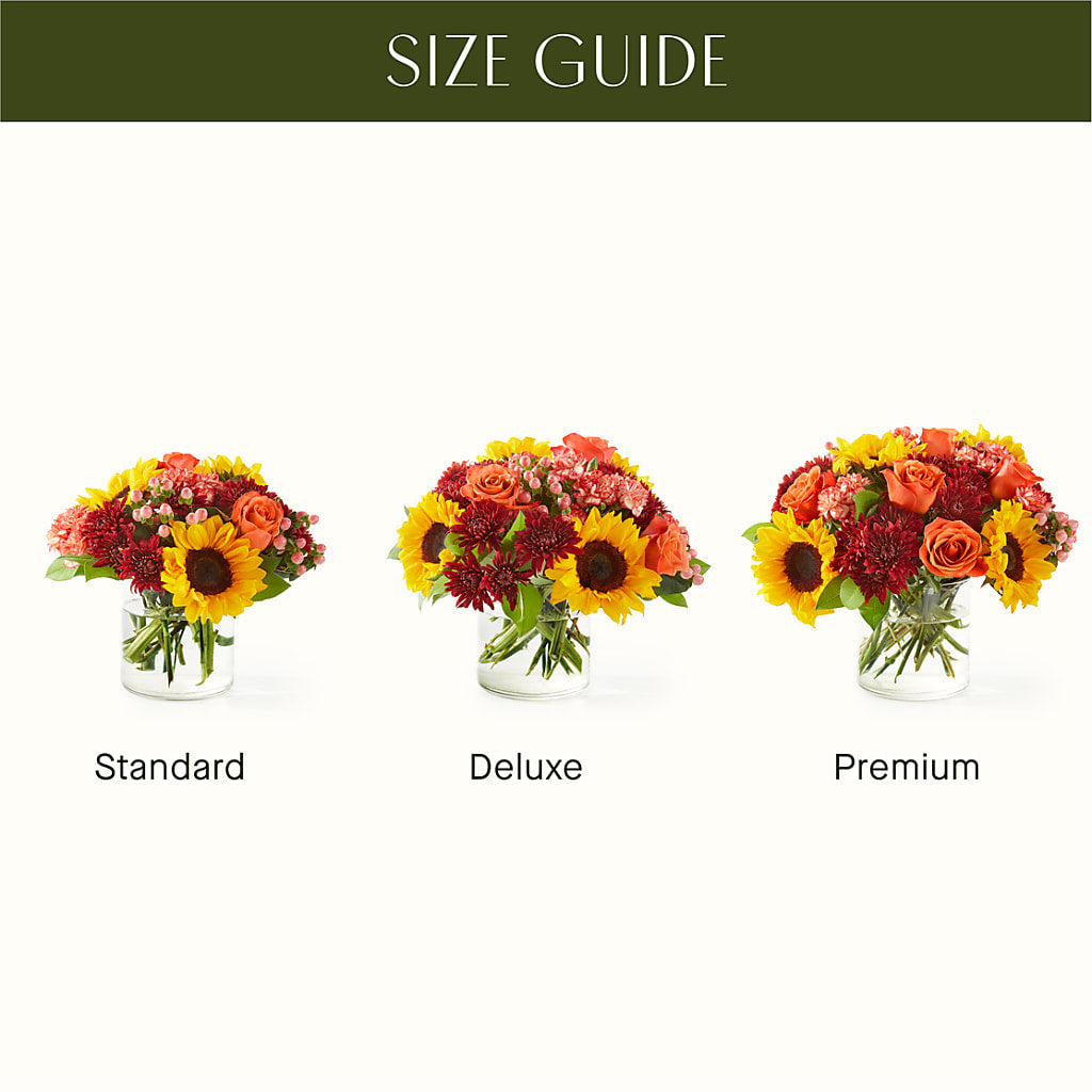 September Sunset Bouquet –  Touch Of Roses, Visalia CA