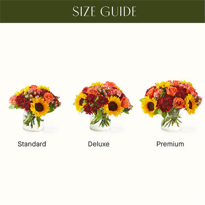 September Sunset Bouquet –  Touch Of Roses, Visalia CA