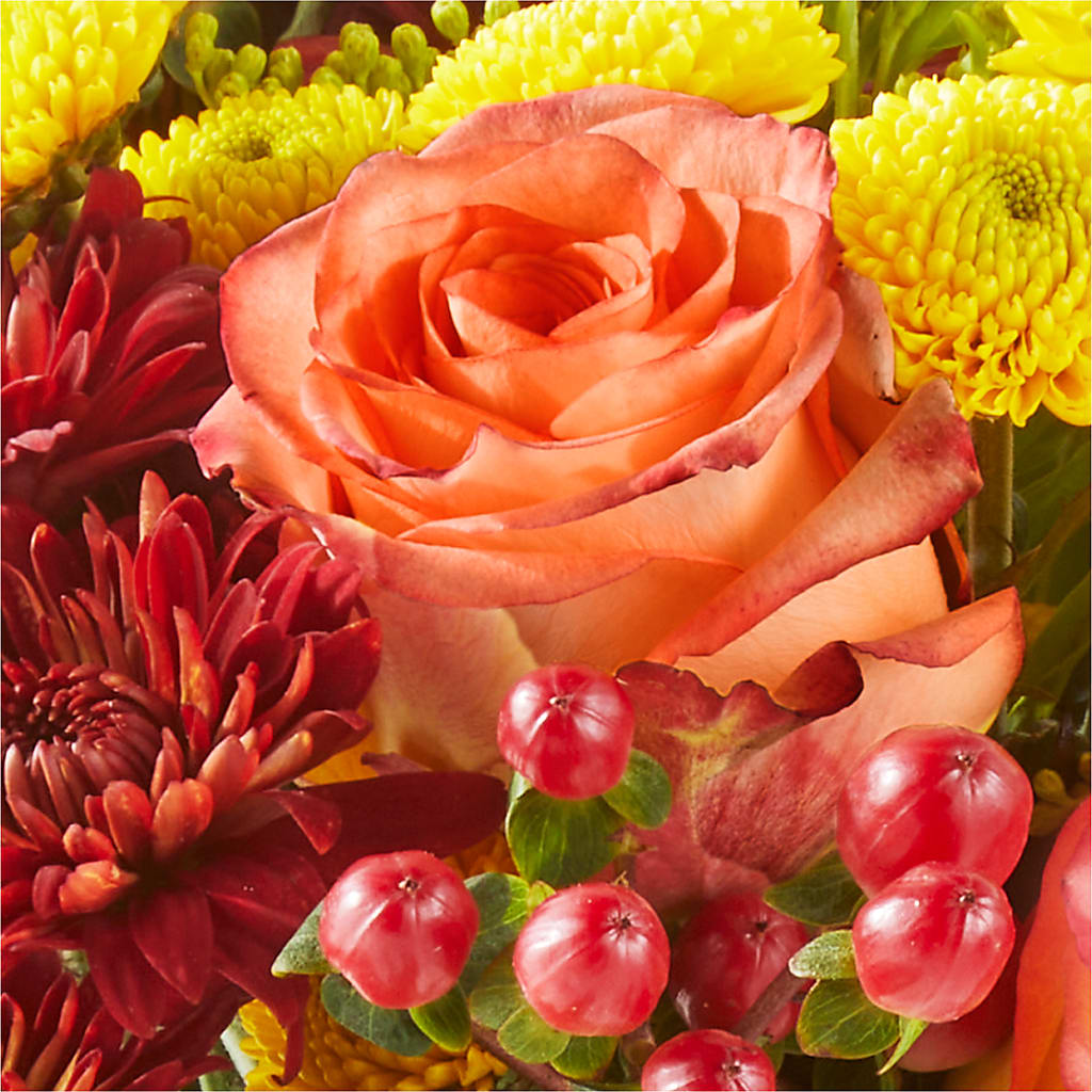 Apple Picking Bouquet –  Touch Of Roses, Visalia CA