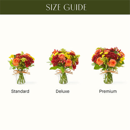 Apple Picking Bouquet –  Touch Of Roses, Visalia CA