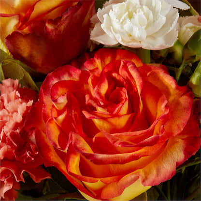 Apricot Glow Bouquet –  Touch Of Roses, Visalia CA