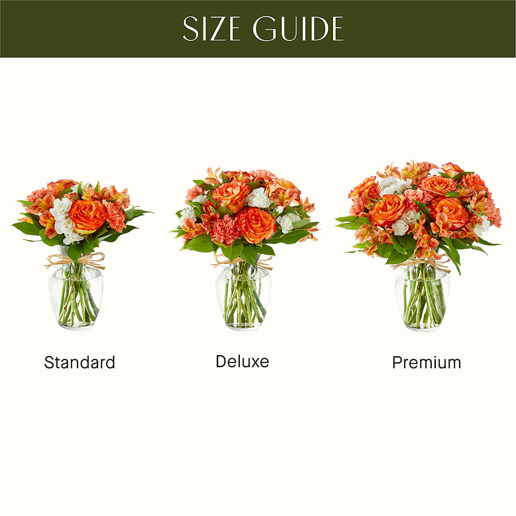 Apricot Glow Bouquet –  Touch Of Roses, Visalia CA