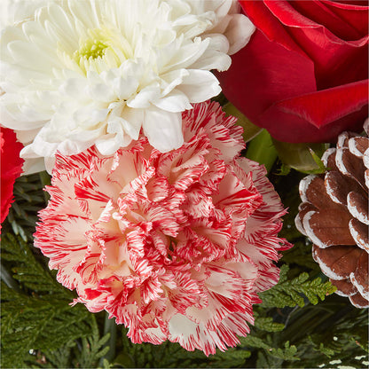 Candy Cane Lane Bouquet –  Touch Of Roses, Visalia CA