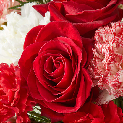 Candy Cane Lane Bouquet –  Touch Of Roses, Visalia CA