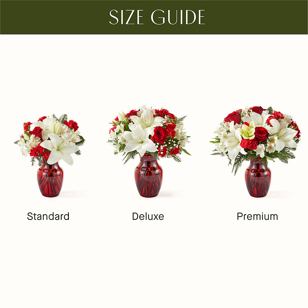 Holiday Season Bouquet –  Touch Of Roses, Visalia CA