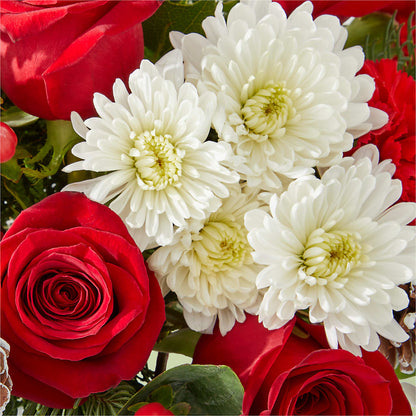 Snow Angel Bouquet –  Touch Of Roses, Visalia CA