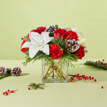 Glistening Icicles Bouquet –  Touch Of Roses, Visalia CA