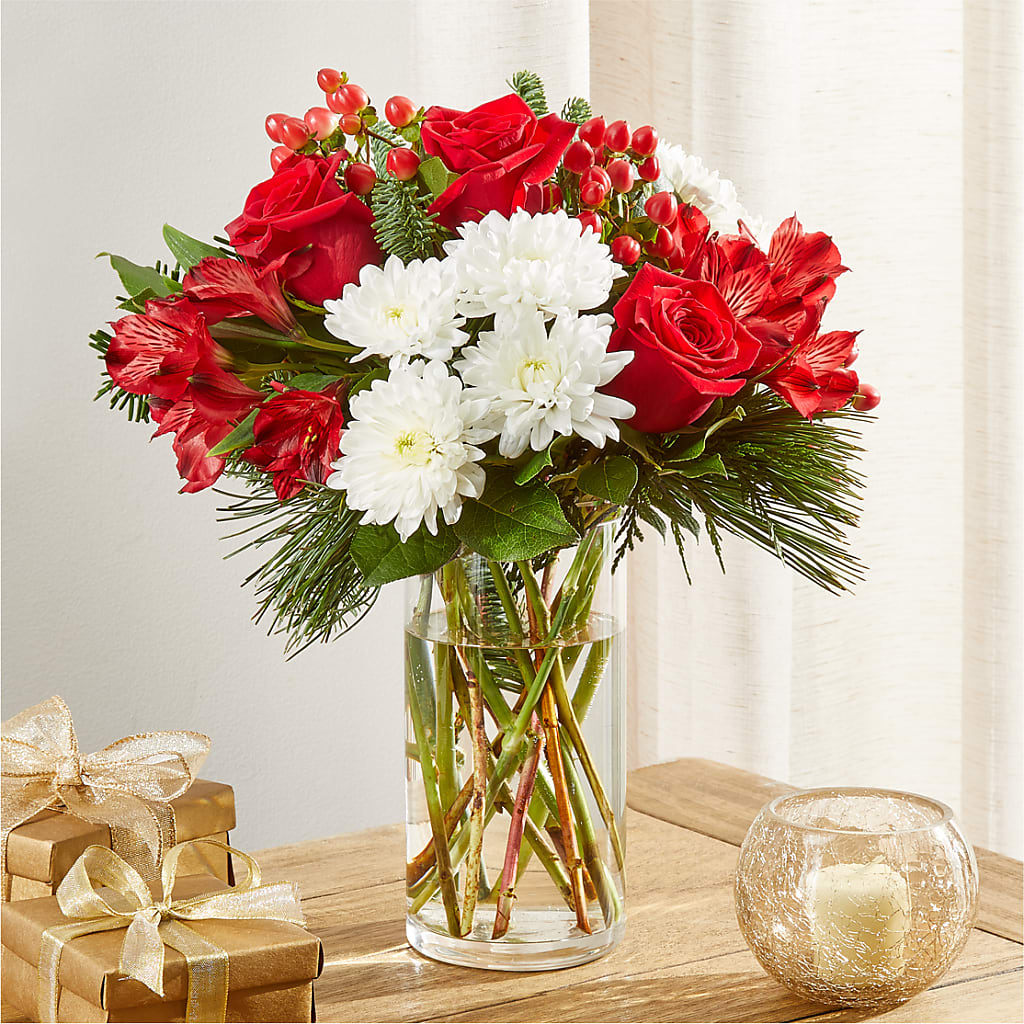 Letters to Santa Bouquet –  Touch Of Roses, Visalia CA