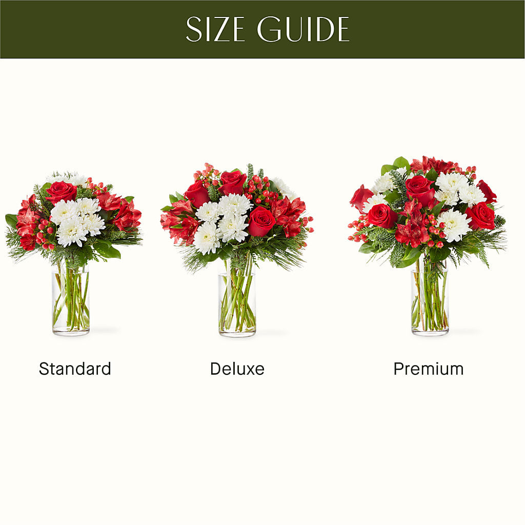 Letters to Santa Bouquet –  Touch Of Roses, Visalia CA