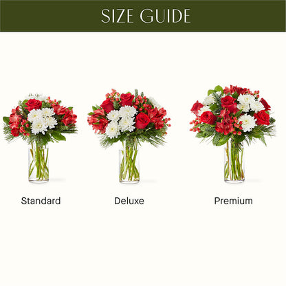 Letters to Santa Bouquet –  Touch Of Roses, Visalia CA