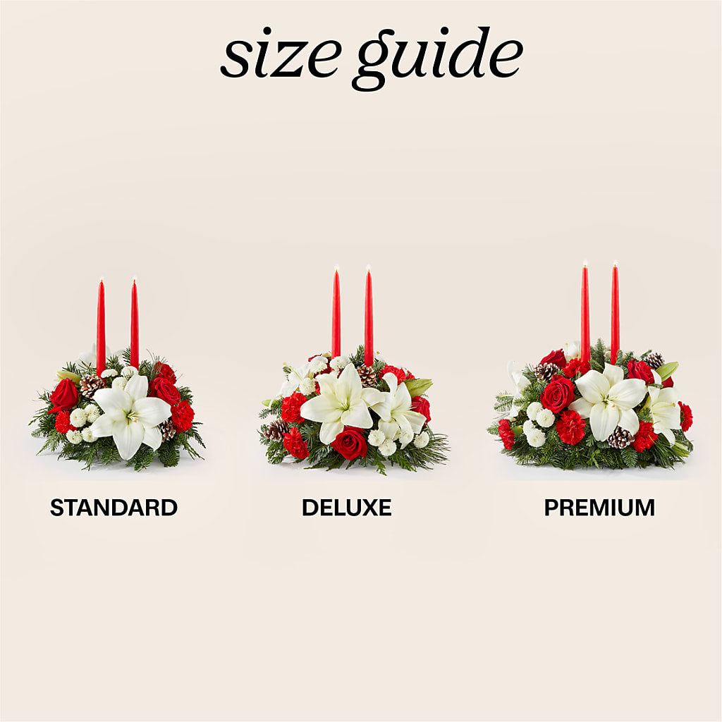 Seasonal Festivities Centerpiece –  Touch Of Roses, Visalia CA