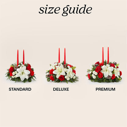 Seasonal Festivities Centerpiece –  Touch Of Roses, Visalia CA