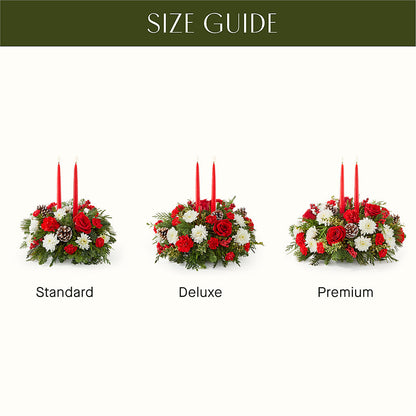 Holiday Soiree Centerpiece –  Touch Of Roses, Visalia CA