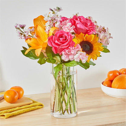 In Full Swing Bouquet –  Touch Of Roses, Visalia CA