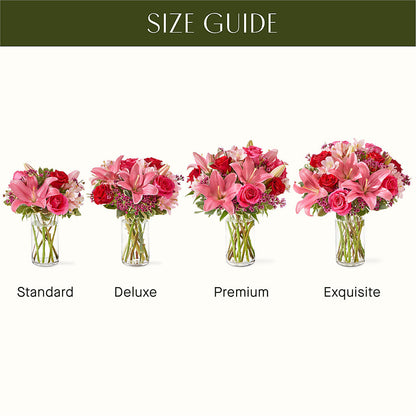 Lucky in Love Bouquet –  Touch Of Roses, Visalia CA