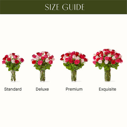 Charming Rose Bouquet –  Touch Of Roses, Visalia CA