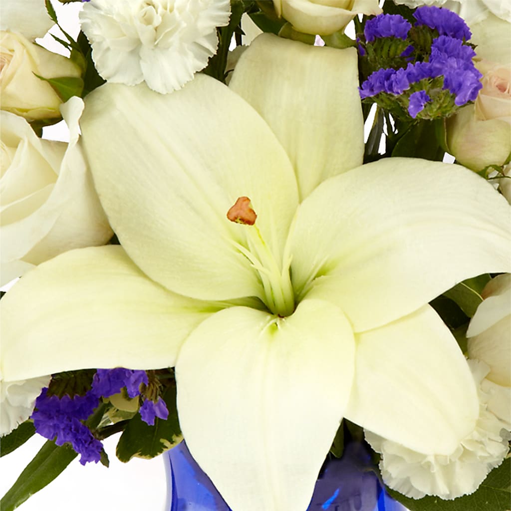 Sapphire Rush Bouquet –  Touch Of Roses, Visalia CA
