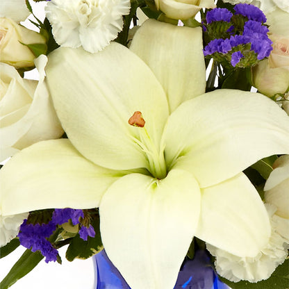 Sapphire Rush Bouquet –  Touch Of Roses, Visalia CA