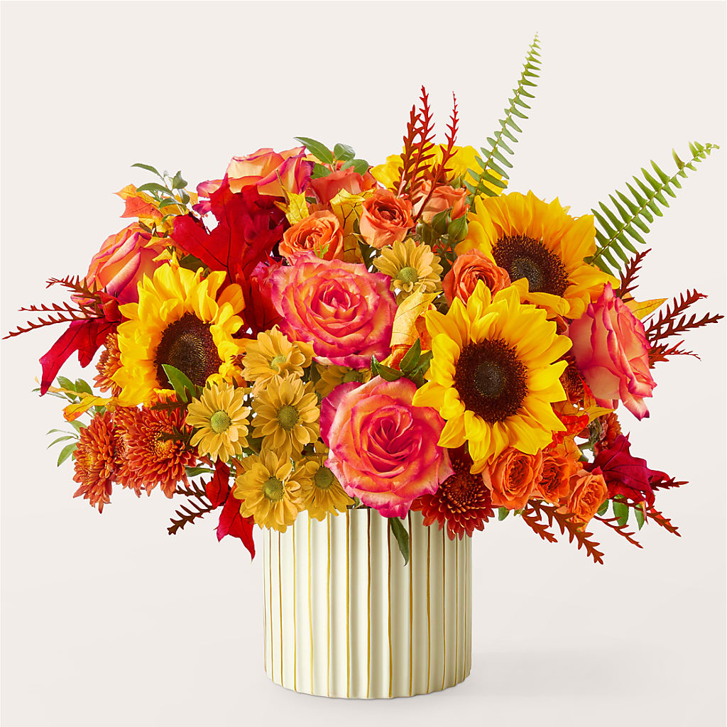 Fall Campfire Bouquet –  Touch Of Roses, Visalia CA